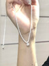 柯芙尼【赠GRA证书】925银莫桑钻项链女锁骨链吊坠520情人节礼物送女生 实拍图