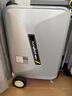 爱尔威（Airwheel）电动行李箱可骑行智能拉杆箱可坐可代步20英寸登机箱 青春版—银 实拍图