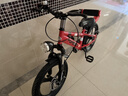 永久（FOREVER）儿童自行车3-6-10-12岁儿童单车男孩童车女童自行车 中国红 一体轮 运动款 16寸【适合身高105-135】 实拍图