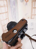 摄侣富士xt5保护套xs20相机包xt30二代三代xt50皮套x100vi保护套xh2s底座xe5相机套xt20皮壳牛皮配件 XT30三代/二代/XT30咖啡色真皮保护套+肩带 实拍图