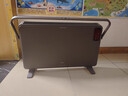 美的（Midea）【超级单品】取暖器家用暖风机浴室电暖气全屋取暖炉欧式快热炉烤火遥控轻音节能电暖器 HDT22GFR 实拍图