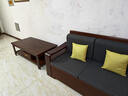 辰娅 沙发 胡桃木实木沙发组合现代中式客厅冬夏两用贵妃储物木家具 【70%选择】四人位+贵妃榻+茶几 实拍图