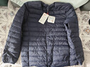 鸭鸭（YAYA）2025秋冬新款轻薄羽绒服男士内胆短款休闲百搭鸭绒保暖外套K 藏青色 L 实拍图