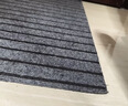 京东京造条纹拉绒入户垫 家用可裁剪除尘防滑吸水地垫进户门 灰色60*90cm 实拍图