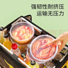 美丽雅一次性碗750ml*30套食品级圆形带盖打包外卖野餐盒可微波 实拍图