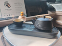 京东京造  旅行茶具 套装功夫茶具便携收纳黑陶浪韵山7件套 实拍图