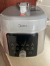 美的（Midea）【国家补贴】浓香小飞侠电压力锅有钛0氟0涂层双胆高压锅5L智能预约家用煲汤4-6人煮饭煲E5825N 实拍图