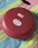 彩虹暖手宝 电热暖手器暖脚暖身暖手暖宝宝充电电热饼 （大号）红色 实拍图