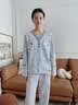俞兆林月子服纯棉100%带胸垫产后哺乳睡衣全棉吸汗孕期孕妇家居服套装 NSWR-5165 【100%纯棉，吸湿透气】 L （建议100-110斤） 实拍图