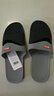 回力拖鞋情侣家居室内外用耐磨软底浴室凉拖鞋男HL3630黑色45码 实拍图