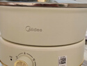 美的（Midea）电煮锅 泡面火锅宿舍小电锅 电蒸锅 多功能家用电热锅 2.6L蒸煮一体 小型2-3人用 配带蒸笼XZE2076 实拍图