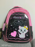 芭菲尼儿童书包1-3-5-6年级双肩7-9-12周岁书包小学生女孩韩版可爱公主 大号（黑色）书包适合3-6年级 实拍图