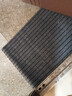 京东京造条纹拉绒入户垫 家用可裁剪除尘防滑吸水地垫进户门 灰色60*90cm 实拍图