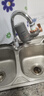美的（Midea）净水器水龙头过滤器家用自来水滤水器直饮前置过滤器厨房卫生间通用除水垢除余氯双出水可清洗滤芯 一机一芯【可清洗滤芯】 实拍图