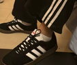 adidas「T头鞋」VL COURT复古休闲板鞋德训鞋男女阿迪达斯轻运动   黑色/白色 (推荐女生选小半码)   40 实拍图