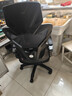 朗域轩品人体工学电竞椅人工力学座椅久坐护腰宿舍游戏电脑椅子可躺写字椅 【升级四向腰托】骁骑黑丨1级气杆 120-155度(含) 联动扶手 四向腰托 实拍图