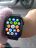 Apple/苹果 Watch S11 智能手表GPS+蜂窝款42毫米亮黑色铝金属表壳黑色运动型表带S/M MF924CH/B 实拍图