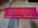 迈从（MCHOSE）Ace 68 V2磁轴键盘Gus同款RT电竞游戏低延迟60pro机械有线连接68键配列FPS双驱动无畏契约 Ace 68 V2 超竞版浆果红 宝马磁轴+RT键 实拍图