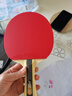 红双喜（DHS）乒乓球拍一星级横拍H1002反胶单拍附拍包+乒乓球 实拍图