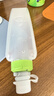 飞比特【运动水壶】跑步马拉松便携软水杯大容量 2.0款 荧光绿 330ml 实拍图