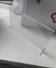 DSB（迪士比）桌牌席卡亚克力T型强磁台卡台签会议收款码展示牌立牌座位牌220mm*110mm 10个装T-803V 实拍图