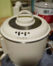美的（Midea）电煮锅 小电锅 电蒸锅 宿舍小锅多功能锅辅食锅 1.6L学生寝室一体泡面小火锅电煮锅XZE2017 配蒸笼 实拍图