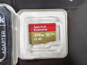 闪迪（SanDisk）256GB TF(MicroSD)内存卡 4K极速金卡A2 V30 U3行车记录仪 运动相机无人机 监控存储卡 读190MB/s 实拍图