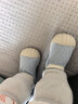 爱宝适宝宝地板袜春秋婴儿袜学步鞋儿童隔凉步前鞋早教袜蓝12.5cmT146 实拍图