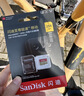 闪迪（SanDisk）256GB TF(MicroSD)内存卡 4K极速金卡A2 V30 U3行车记录仪 运动相机无人机 监控存储卡 读190MB/s 实拍图
