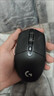 罗技（G）304 LIGHTSPEED无线鼠标 游戏鼠标 轻质便携 鼠标宏 绝地求生FPS英雄联盟吃鸡 生日礼物 黑色 实拍图