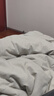 京东京造磨毛四件套 A类抗菌亲肤柔软 加厚保暖 床上四件套床单被套枕套 1.8米床 雅士咖 实拍图