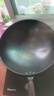 京严炒锅章丘款铁锅无涂层炒菜不粘锅家用精铁锅具燃气电磁炉用已开锅 【燃气灶专用】适合5-8人  赠盖铲  直径 34cm 百年工艺｜传统铁锅｜健康不沾 实拍图