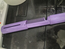 无线直发梳【戴森平替】负离子便携蓬松神器温控直卷两用男女通用内扣高颅顶不伤发便携礼物 紫色 30mm 【旗舰款】蓬松高颅顶+防烫设计 实拍图