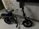 普莱德新国标折叠电动自行车 超长续航电动车 铝合金代驾车 锂电池助力男女通用成人电瓶车 代步电单车 航空铝合金-16减震-进口级15A-纯电约45km 实拍图