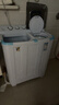 小鸭洗衣机半自动双桶双缸家用大容量小型租房宿舍波轮脱水甩干两用双杠省电老式强动力易操作以旧换新 18.5公斤 双缸 洗12+脱6.5 强劲电机终身联保 实拍图