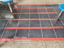 佐佑众工 楼梯防滑条 红色5cm*10m 自粘室内台阶贴户外踏步压条pvc防滑垫地面斜坡压边条 实拍图
