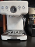 柏翠(petrus) 咖啡机意式浓缩家用小型半自动蒸汽打奶泡PE3833海盐小方  实拍图