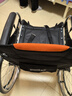 鱼跃(yuwell)手动轮椅车H062C铝合金免充气减震轻便手动可折叠老人 实拍图