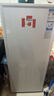 海尔（Haier）山茶花211L立式冰柜小型家用小冰柜减霜一级节能冷冻大容量精致深冷冷柜小冰箱BD-211GHW9国家补贴 实拍图