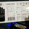 爱马斯一次性丁腈手套加厚耐用防油耐酸碱 实验室工业清洁100只/盒 蓝色APFNCHD 大号 实拍图