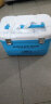 恒冠（HENGGUAN） 迷你小钓箱12.5升/8.8/6.8升超轻增氧泵台钓箱保温多功能养虾箱 6.8L蓝色 实拍图