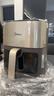 美的（Midea）炎烤免翻面空气炸锅蒸烤一体多功能上下双热源可视窗口家用大容量6.5L金属内腔智能全自动 KZC6502 实拍图