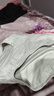 猫人内裤女高腰石墨烯抑菌纯棉裆女士内裤无痕收腹提臀三角裤大码短裤 浅灰+杏色+灰绿+豆粉 4条 L （建议95-105斤） 实拍图