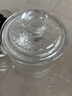 乐美雅 钢化玻璃杯泡茶杯牛奶杯微波炉水杯家用带把耐热茶杯早餐麦片杯 诺卡+透明玻璃盖380ml1只 实拍图
