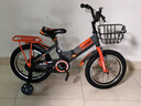 凤凰（Phoenix）儿童自行车宝宝脚踏车儿童折叠自行车3-8岁童车 陆寻 灰色16寸 实拍图