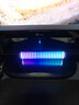 RGB拾音氛围灯车内桌面音频谱汽车载LED气氛灯音乐声控节奏感应灯 D11-双面拾音灯-64灯+APP 充电 实拍图