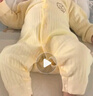 欢喜小熊婴儿单上衣两件装宝宝0-6个月刚出生新生儿纯棉A类衣服 实拍图