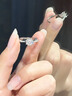 柯芙尼【赠GRA证书】挚爱莫桑钻戒指女时尚520情人节礼物送女友老婆 实拍图