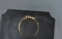 周大福心心相守黄金戒指女爱心(工费160)约1.85g EOF46生日礼物 实拍图
