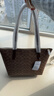 蔻驰（COACH）【品牌直供】女士大号单肩手提托特包棕黄拼棕色CBT20礼物 实拍图